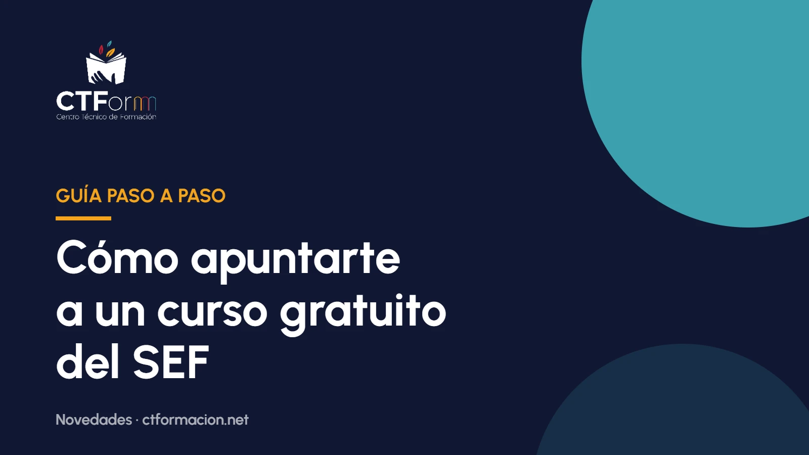 Guía para apuntarse a un curso gratuito del SEF en la Región de Murcia